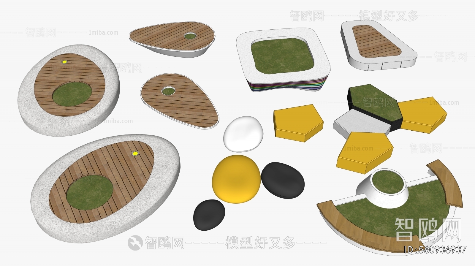 Modern Communal Chair