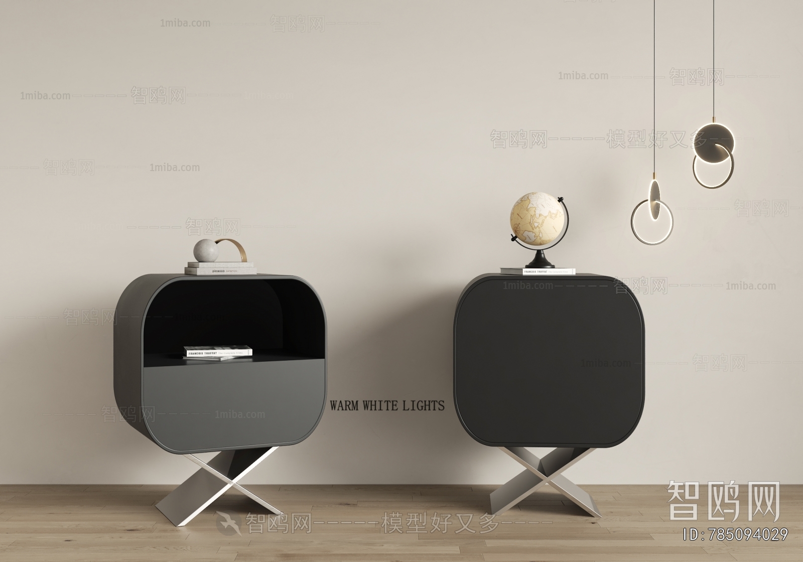 Modern Bedside Cupboard