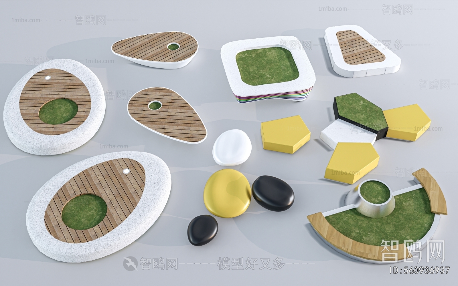 Modern Communal Chair