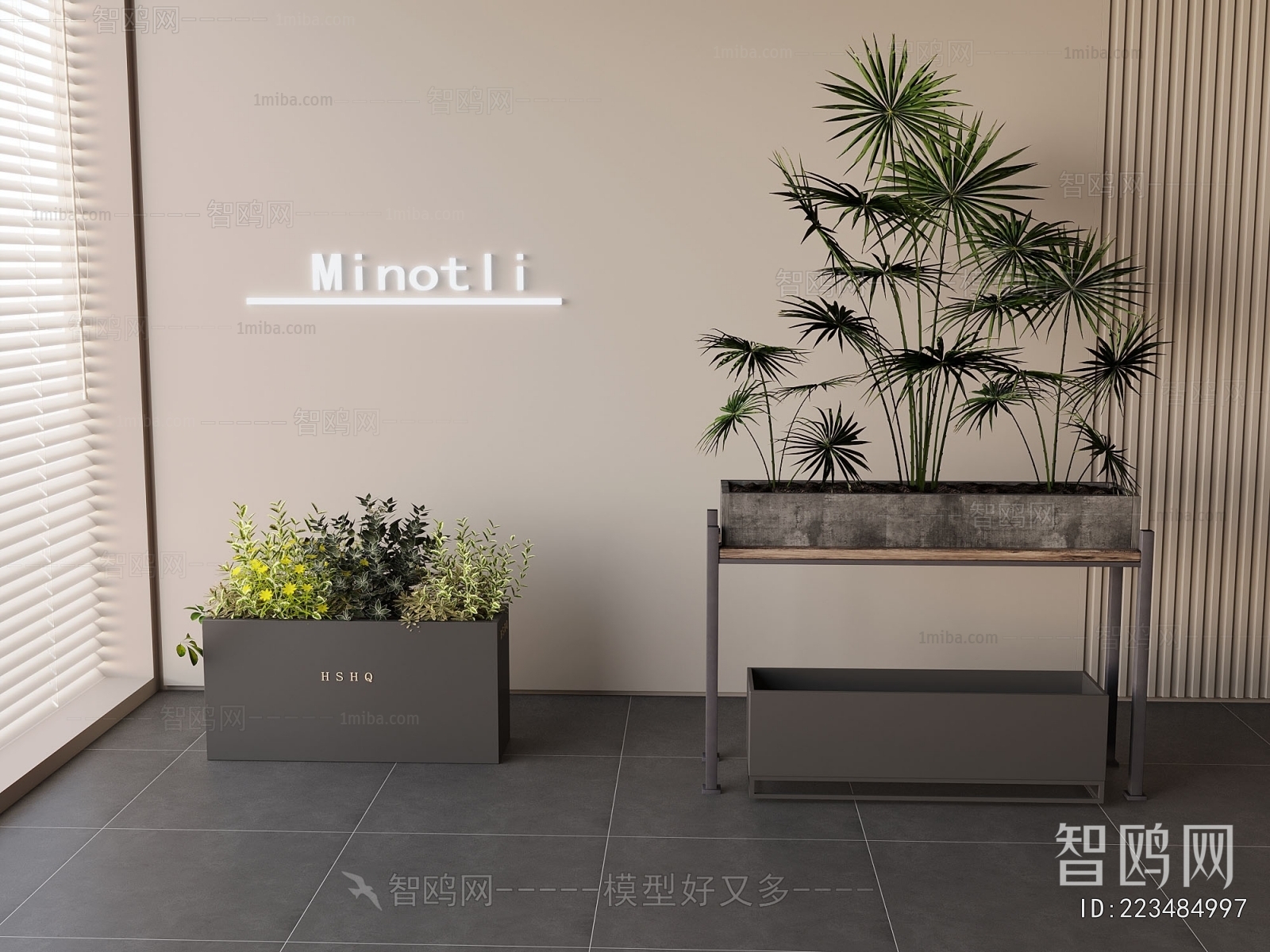 Modern Flower Bed, Flower Bowl, Flower Box