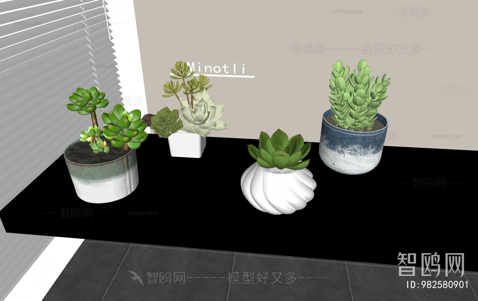 Modern Desktop Plant