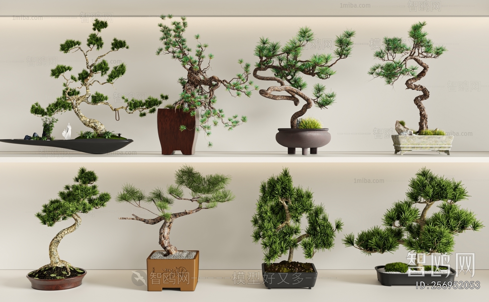 New Chinese Style Bonsai