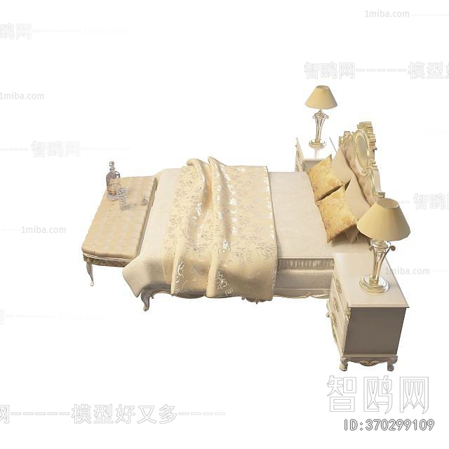 French Style Double Bed