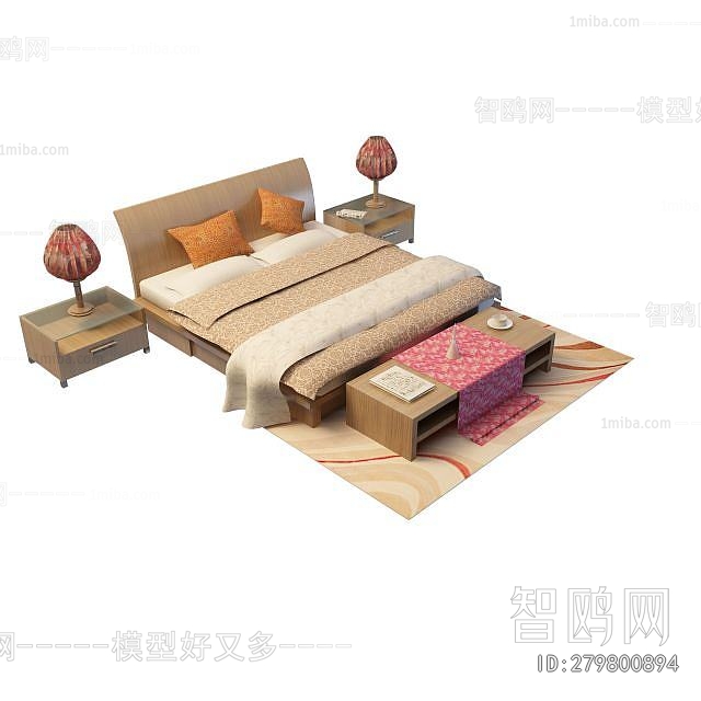 Modern Double Bed
