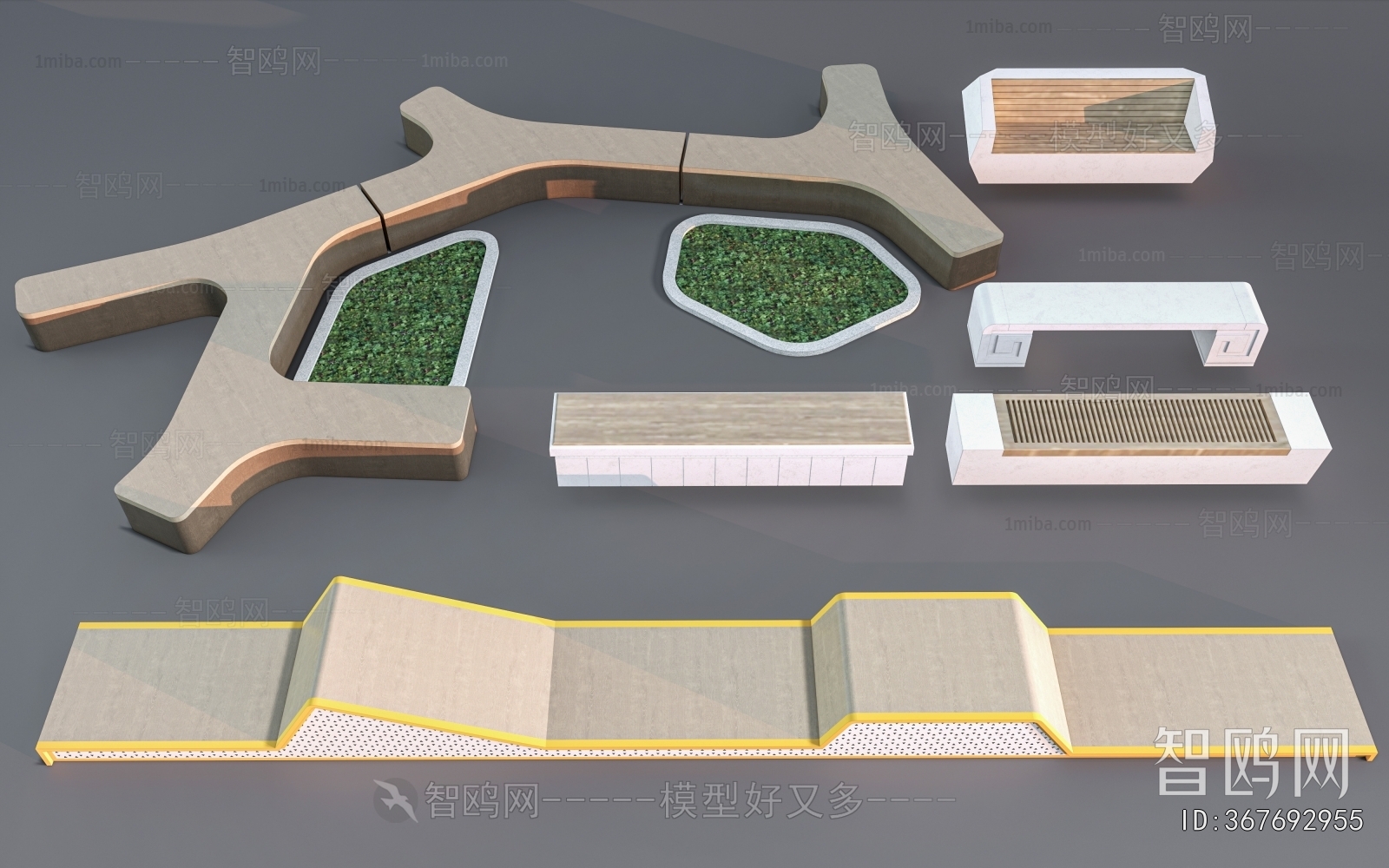 Modern Communal Chair