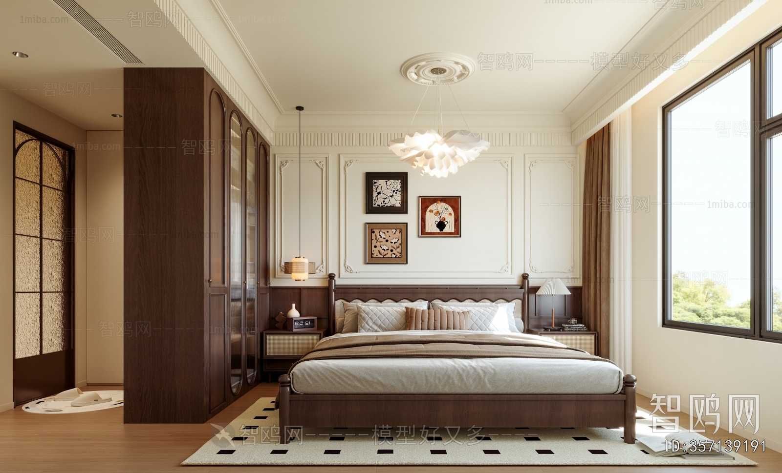 American Style Bedroom