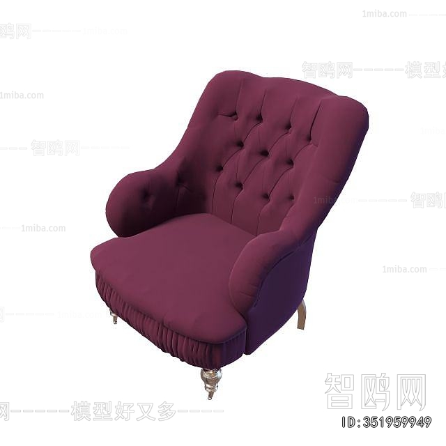 European Style Single Sofa