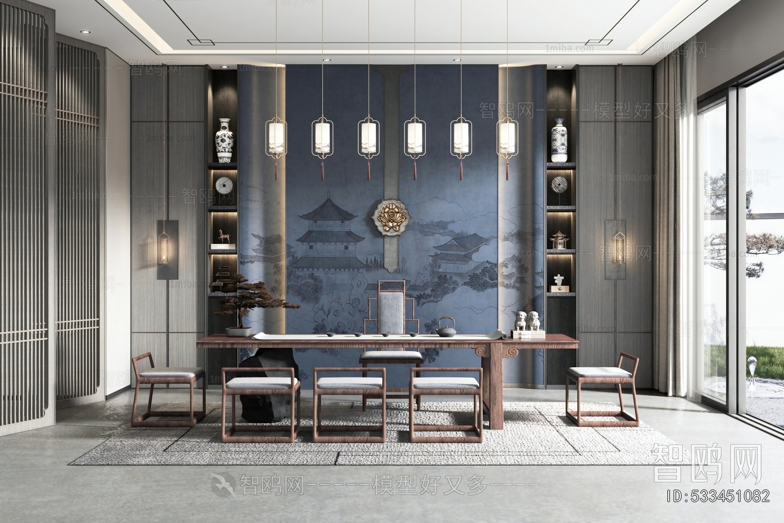 New Chinese Style Tea House