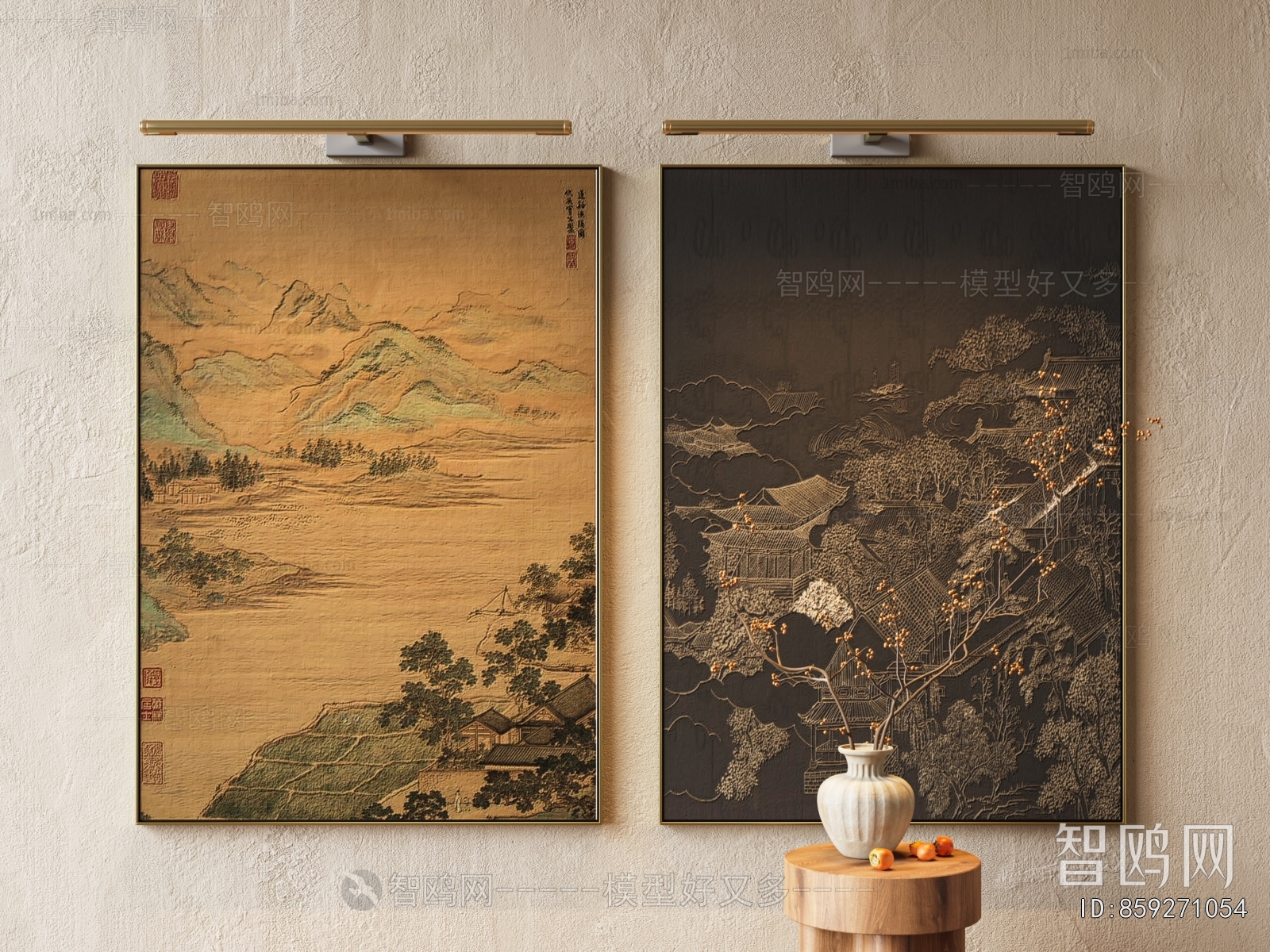 New Chinese Style Painting