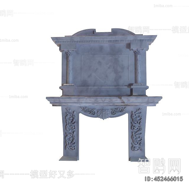 European Style Fireplace