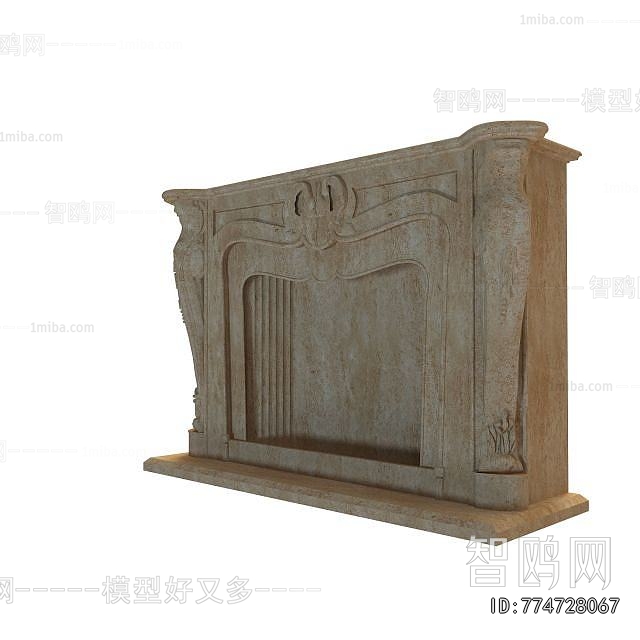 European Style Fireplace