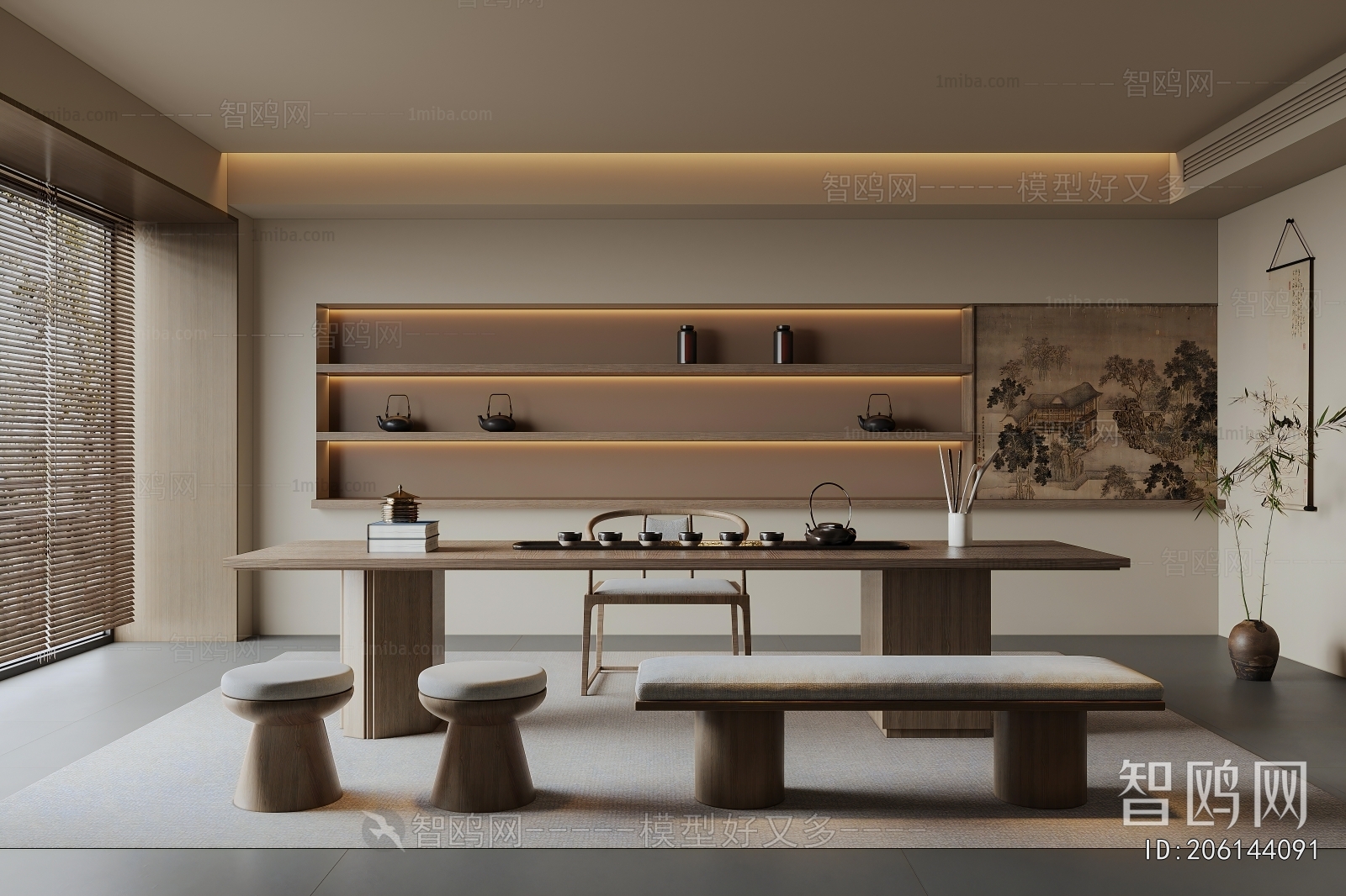 New Chinese Style Tea House