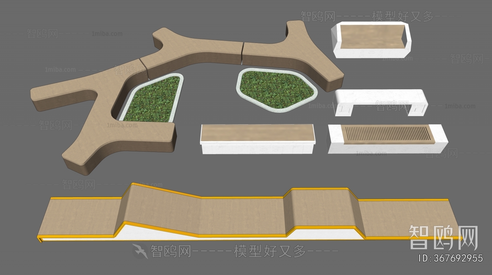 Modern Communal Chair