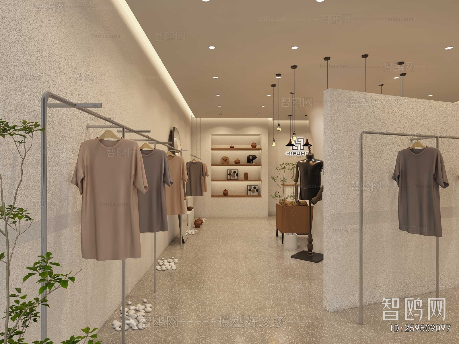 Modern Clothing Store