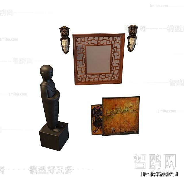 New Chinese Style Decorative Set
