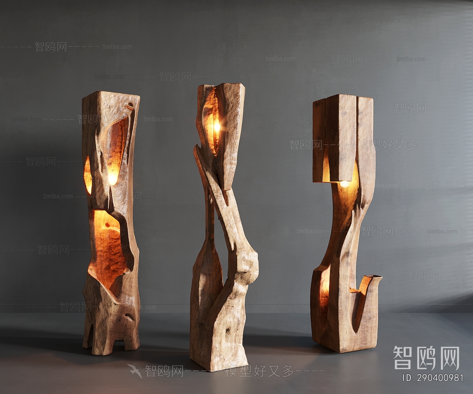 Wabi-sabi Style Floor Lamp