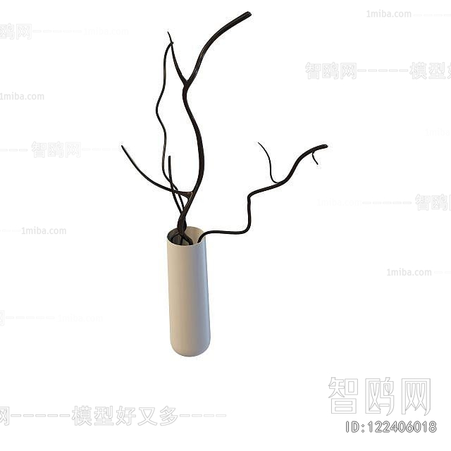 Modern Dried Branch