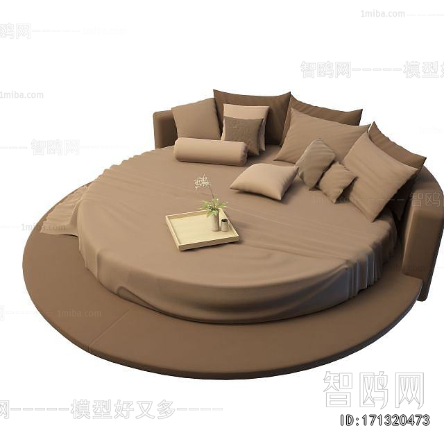 Modern Round Bed