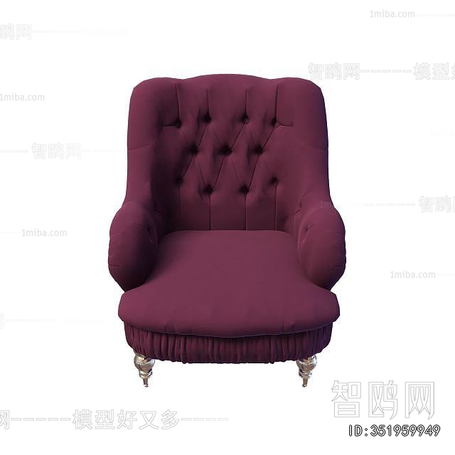 European Style Single Sofa