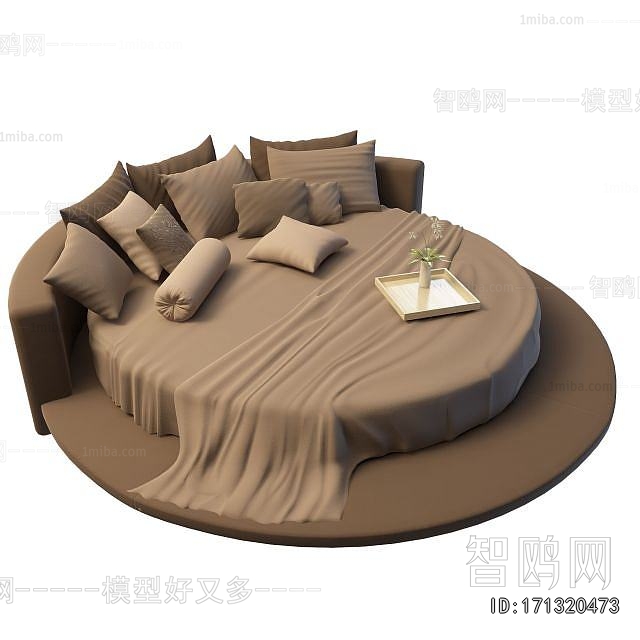 Modern Round Bed