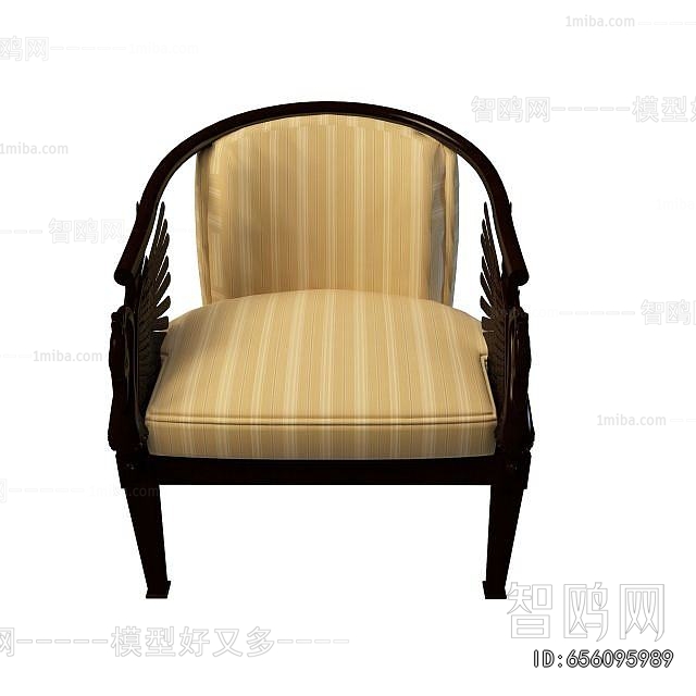 Simple European Style Lounge Chair