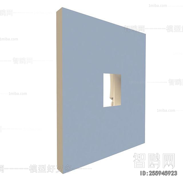 European Style Plaster Carved Top Plate