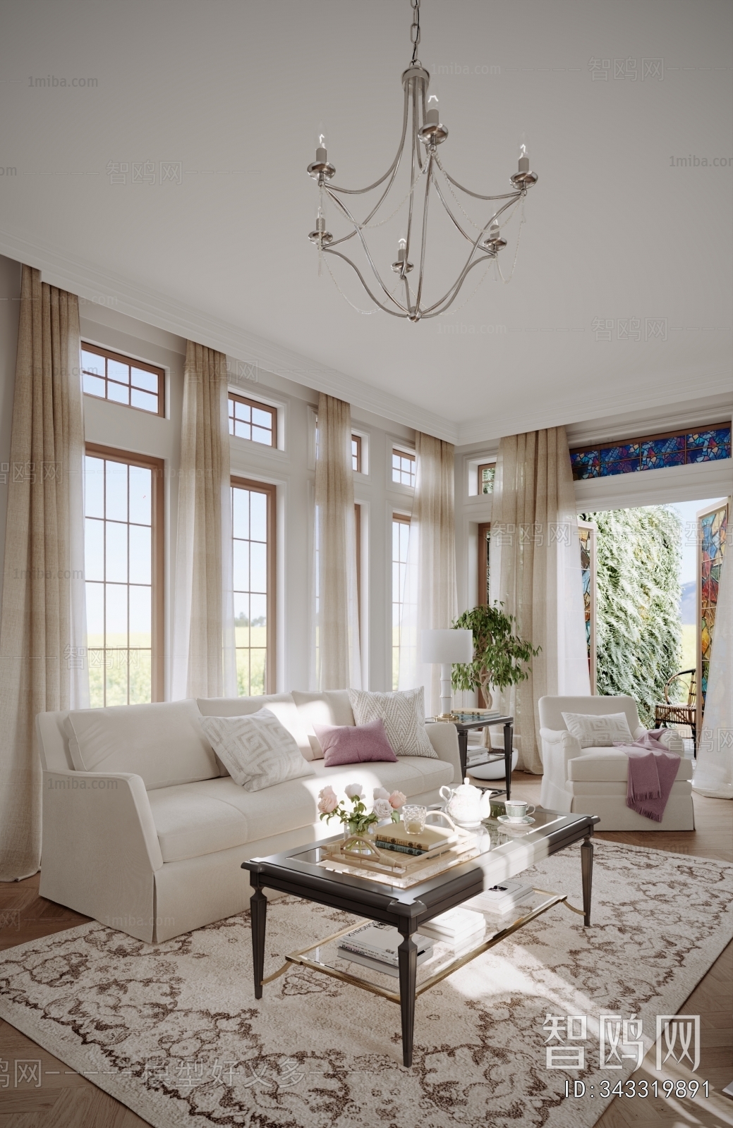 French Style A Living Room