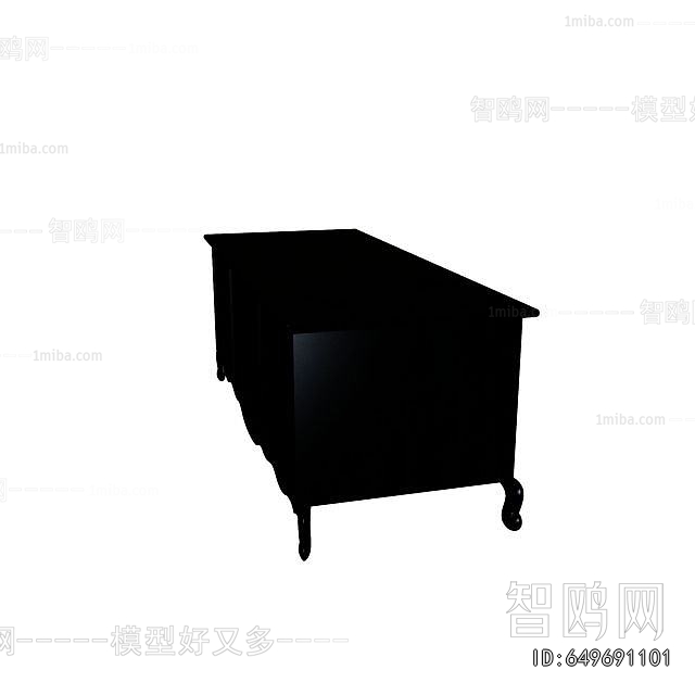 European Style Side Cabinet