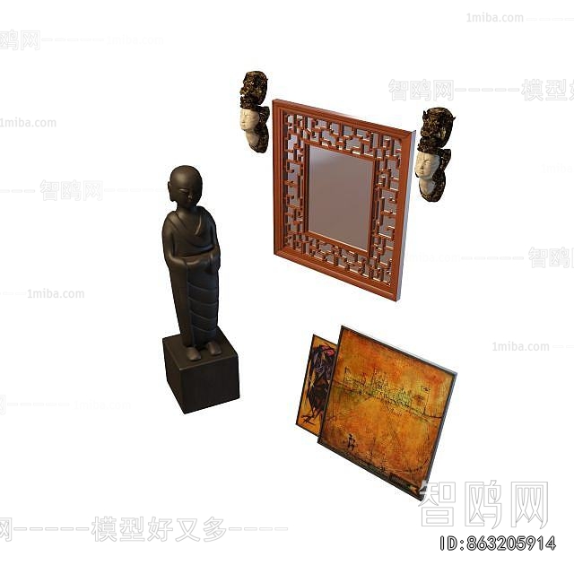 New Chinese Style Decorative Set