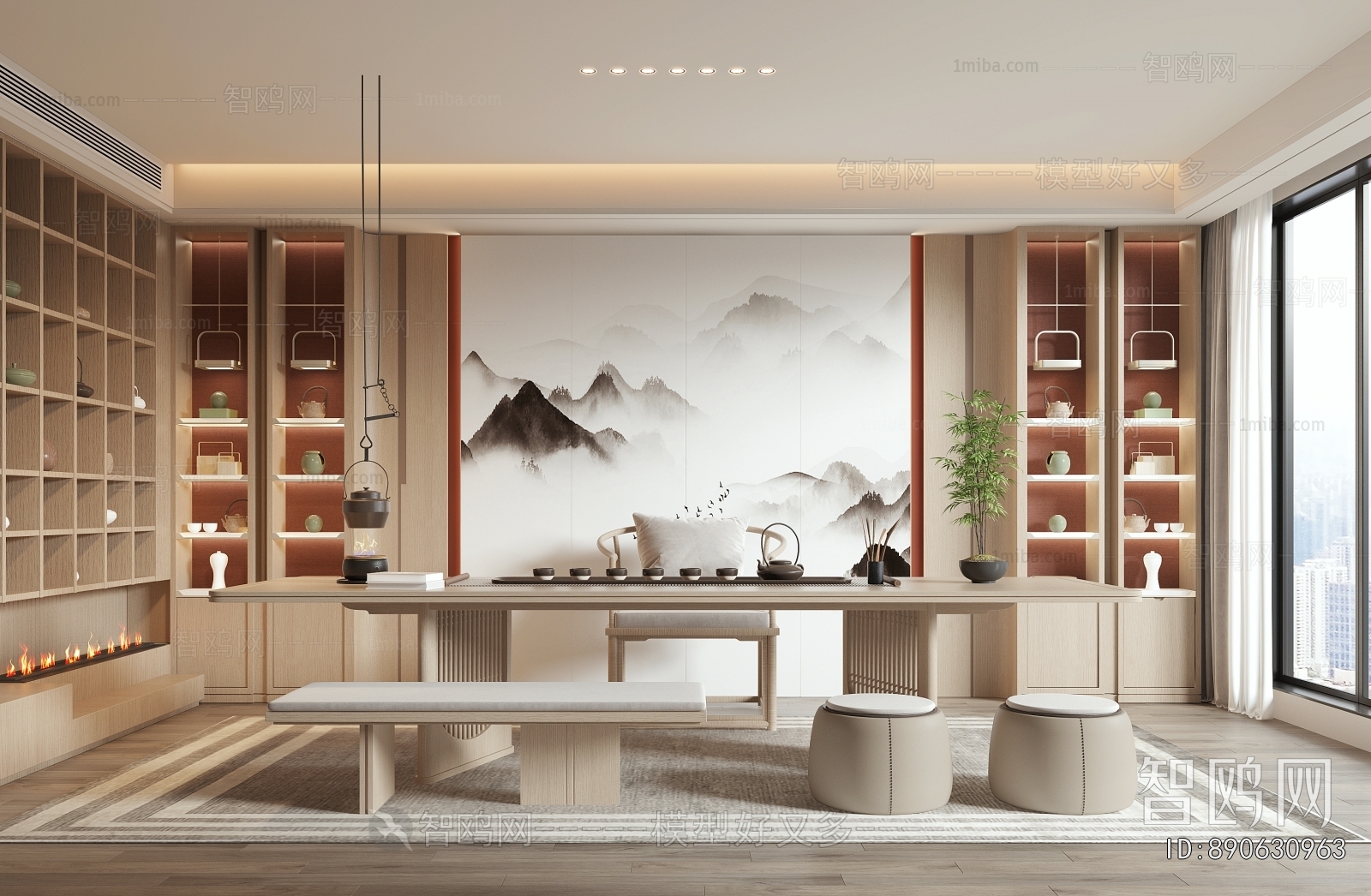 New Chinese Style Tea House