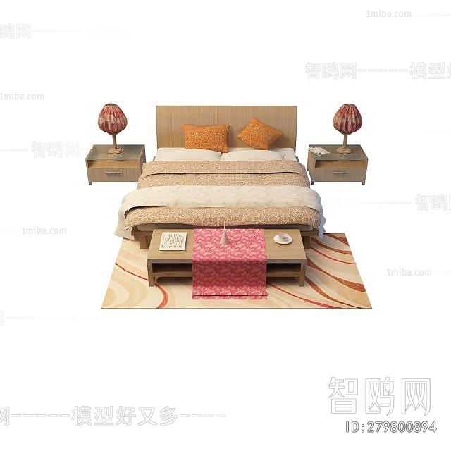 Modern Double Bed
