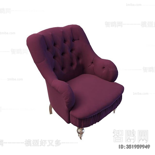 European Style Single Sofa