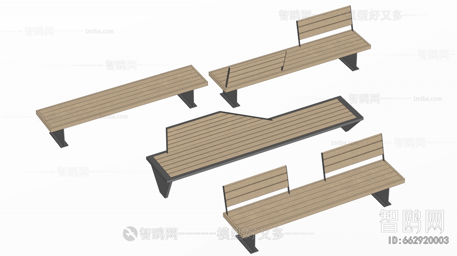 Modern Communal Chair