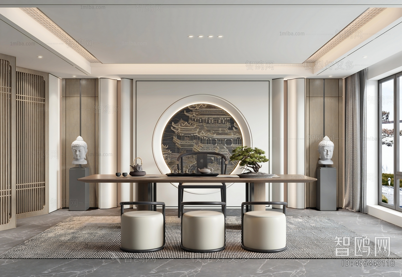 New Chinese Style Tea House