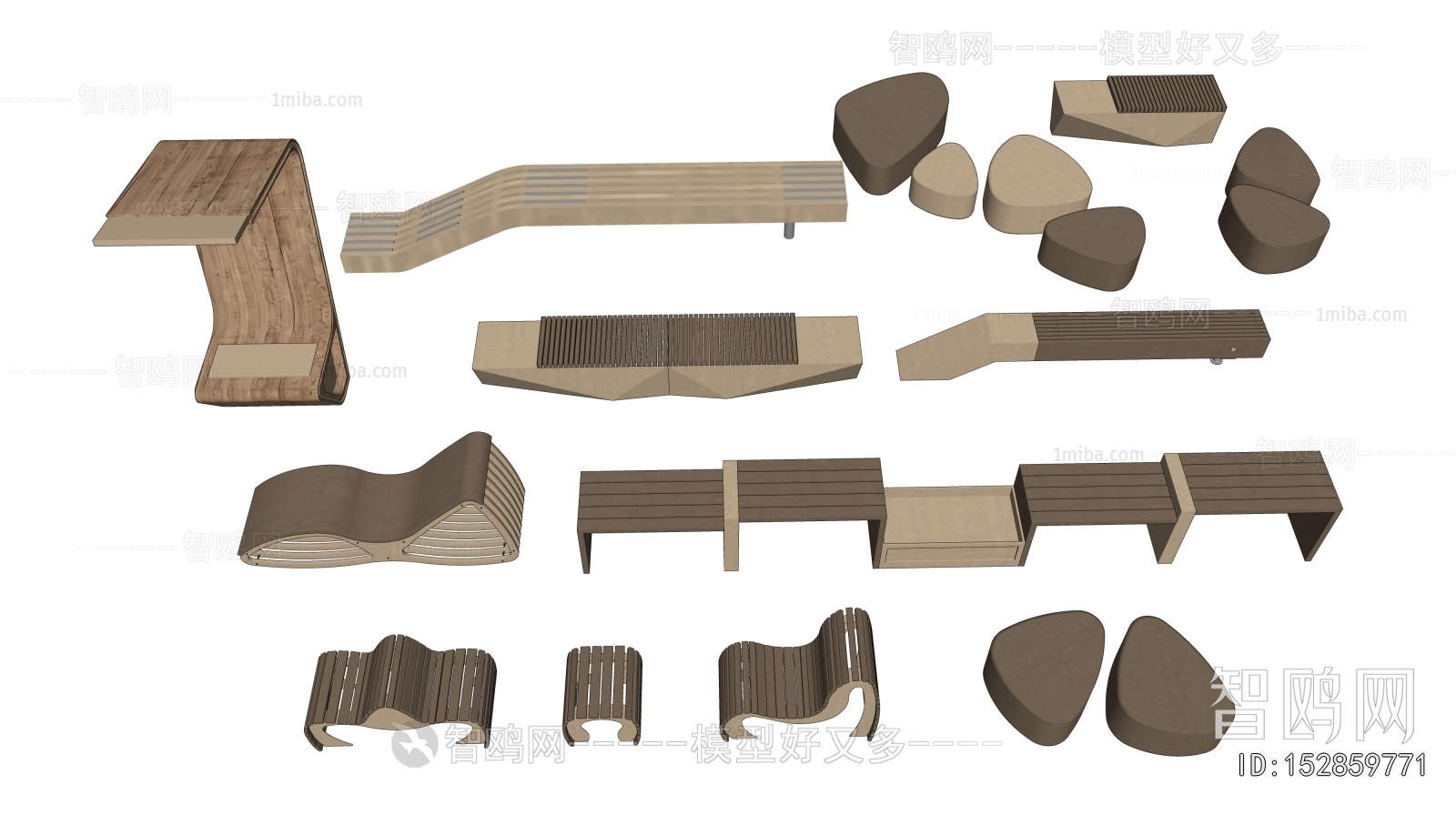 Modern Communal Chair