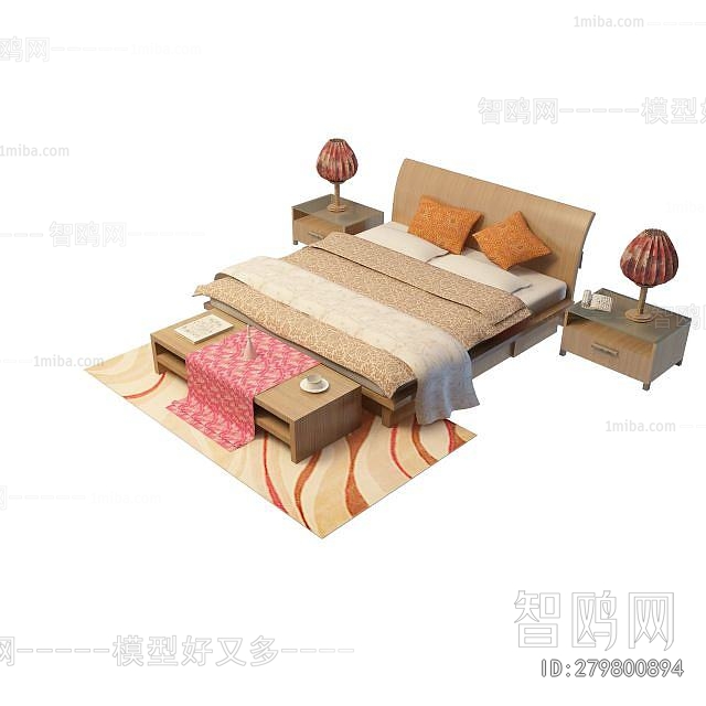Modern Double Bed