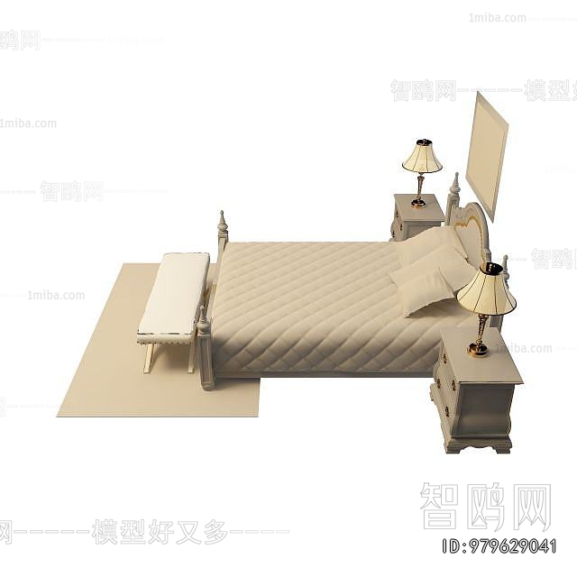 European Style Double Bed