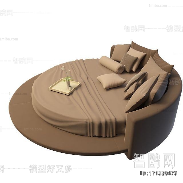 Modern Round Bed