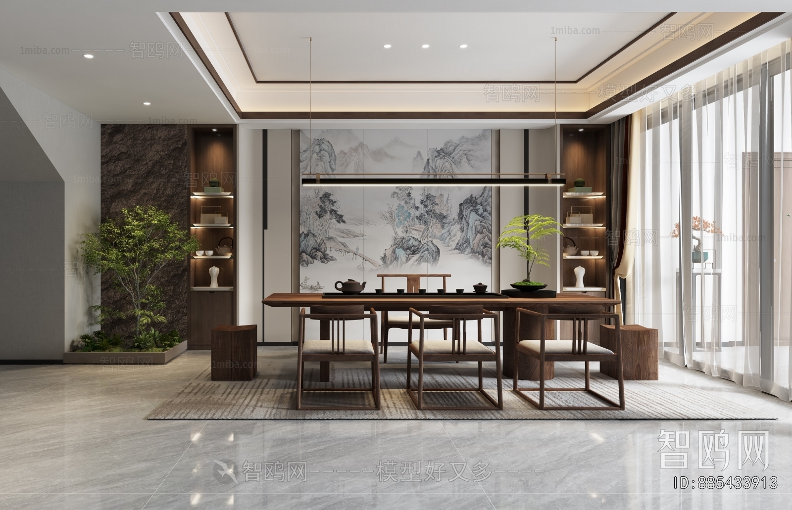 New Chinese Style Tea House