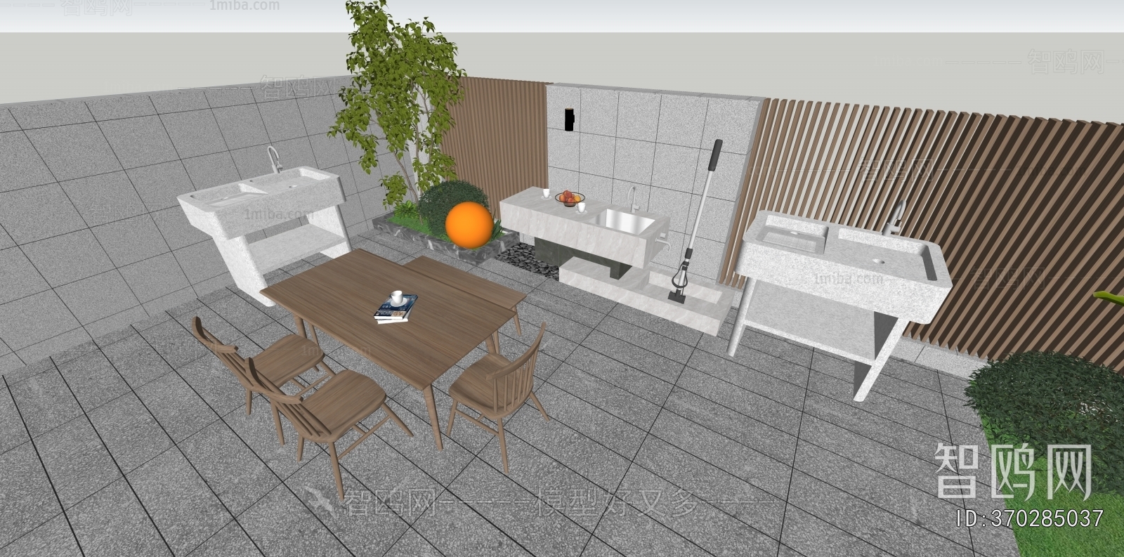 Modern Leisure Table And Chair