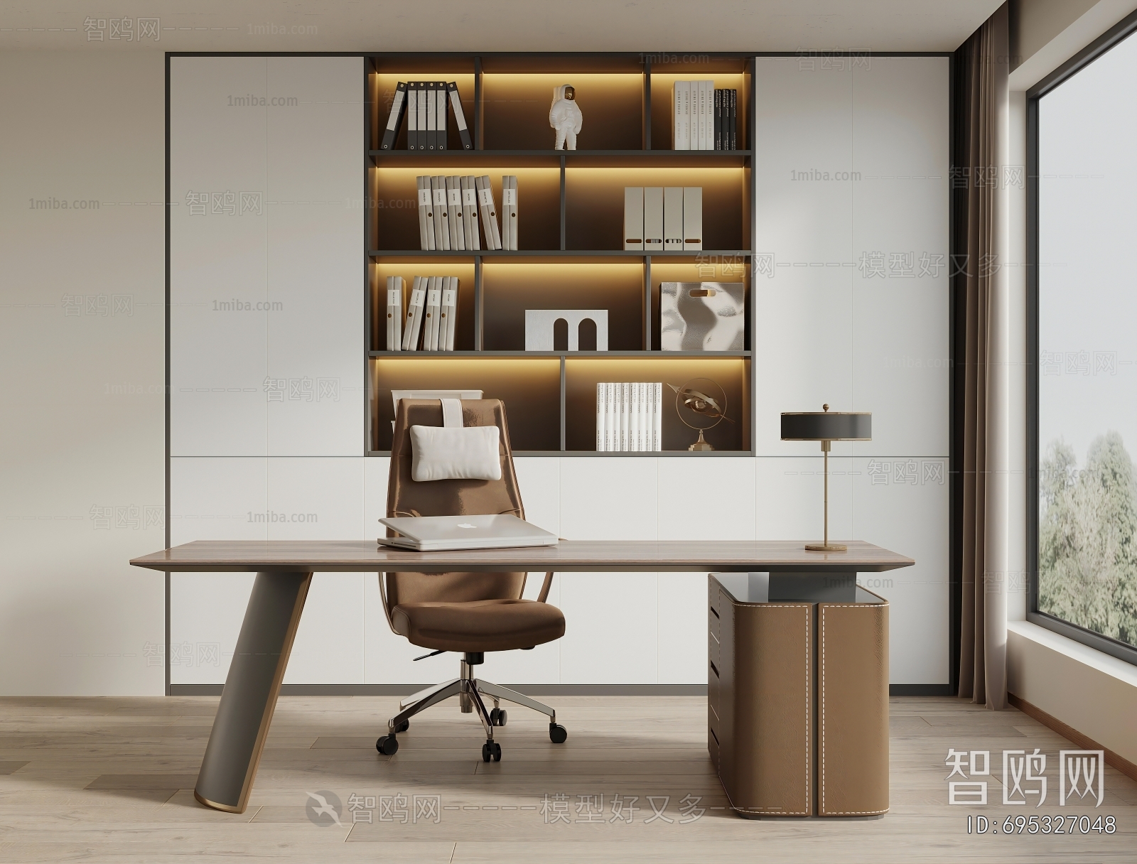 Modern Office Desk And Chair