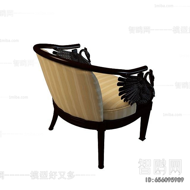 Simple European Style Lounge Chair