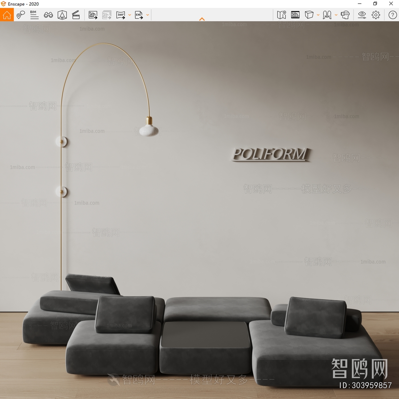 Modern Sofa Combination