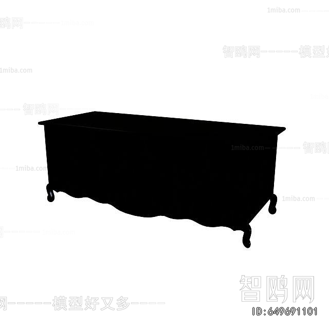 European Style Side Cabinet