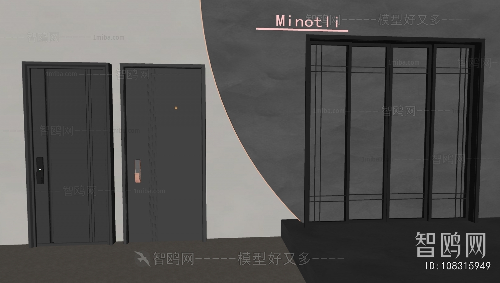 Modern Entrance Door