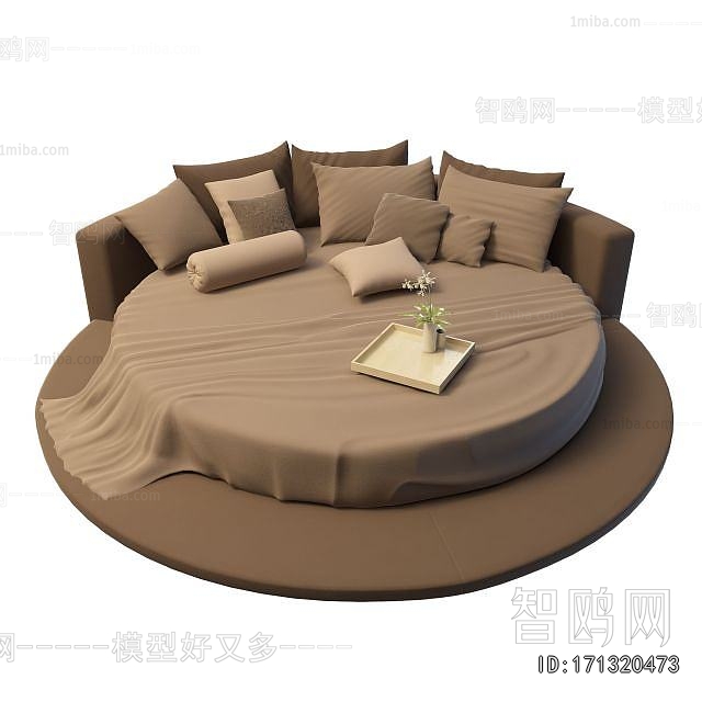 Modern Round Bed