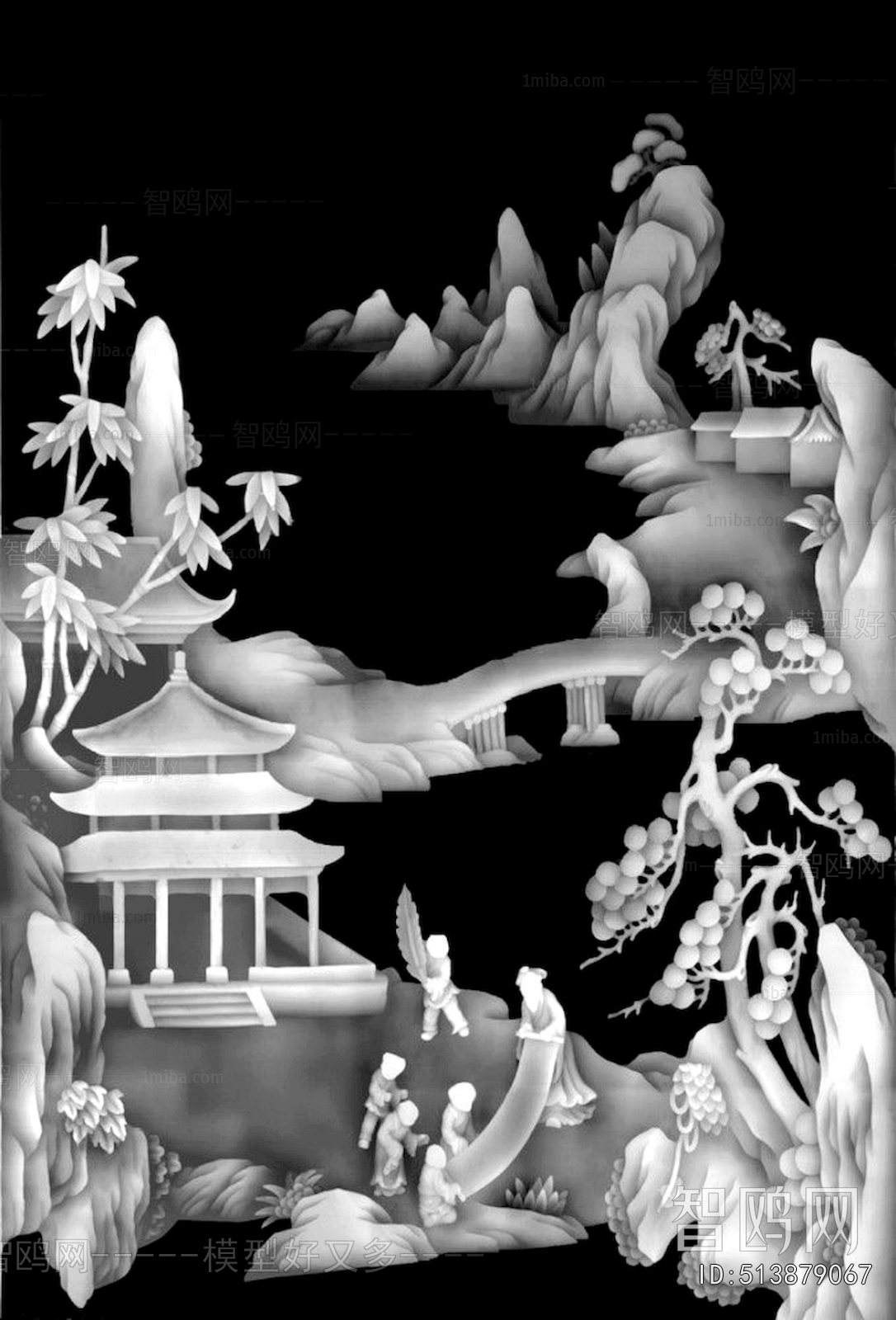 Bump Black And White