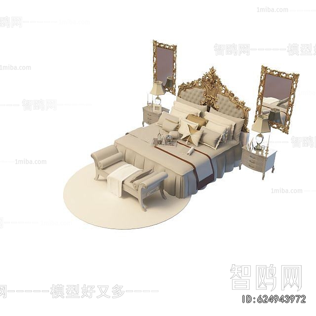 European Style Double Bed