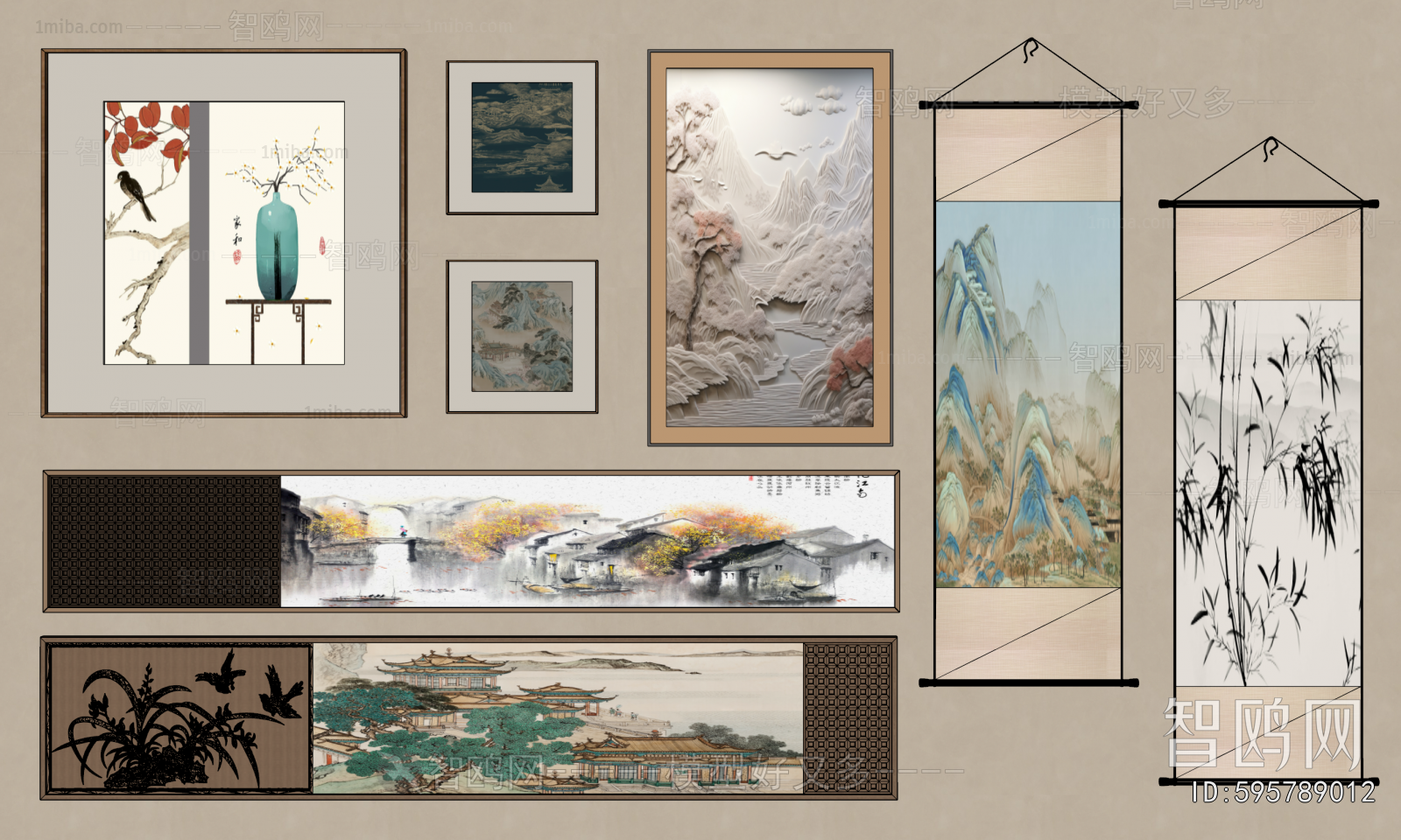 New Chinese Style Painting