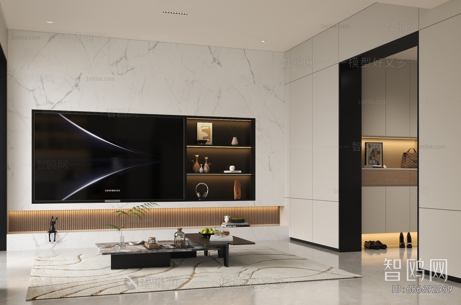 Modern A Living Room